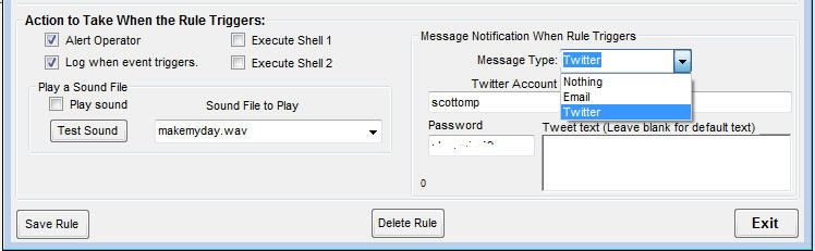 Twitter Alert